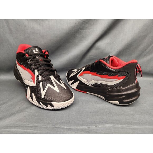 Puma Boys Scoot Zeros PDX Away Jr. Sneakers Black Red  Size 6.5 Display Model - Picture 1 of 11